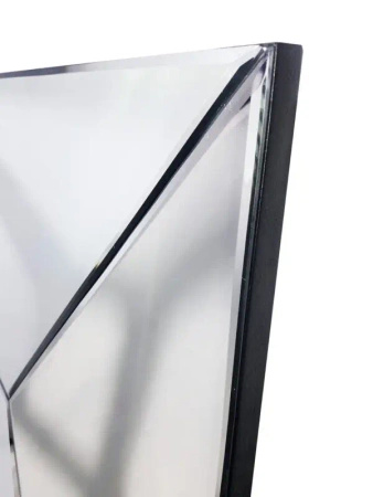 Lustro kwadratowe Alcamo 100cm z wypukłą trójwymiarową taflą