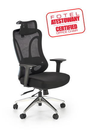 GILBERTO fotel gabinetowy czarny (1p=1szt)