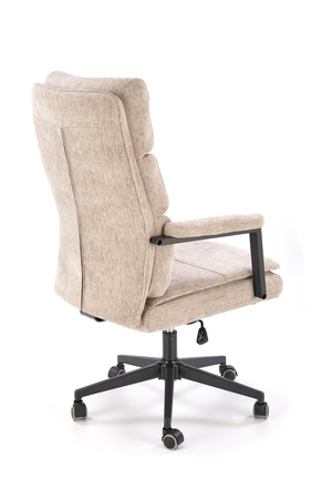 ADRIANO fotel obrotowy beżowy