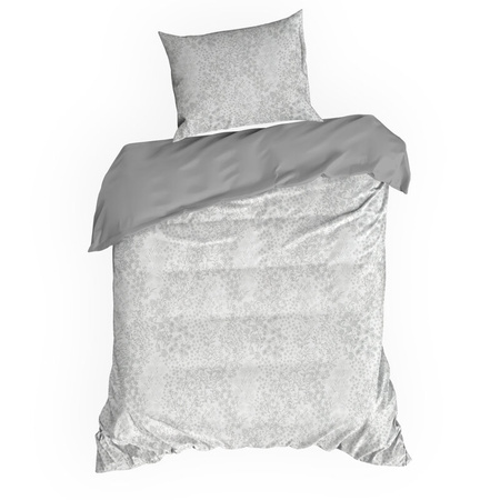 KOMPLET POŚCIELI SATYNOWEJ SPRING 59 160 X 200 CM BIAŁY
