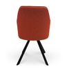 Fotel Simaron czerwony w tkaninie