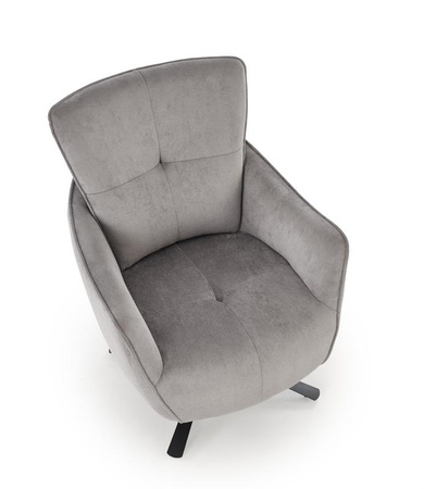 SCAMPI fotel wypoczynkowy, popielaty (1p=1szt)