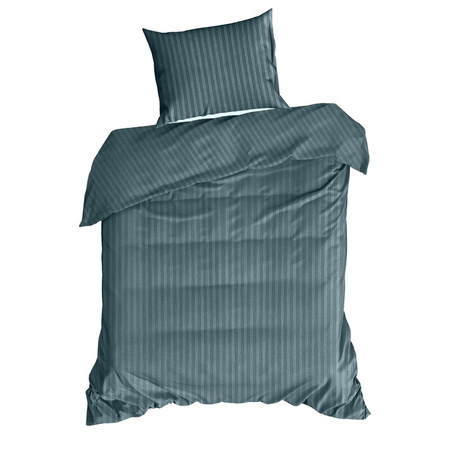 KOMPLET POŚCIELI SATYNOWEJ VERA 160 X 200 CM MORSKI