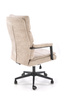 ADRIANO fotel obrotowy beżowy