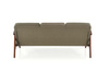 MILANO 3S sofa - oliwkowy tap. Castel 39 (1p=1szt)