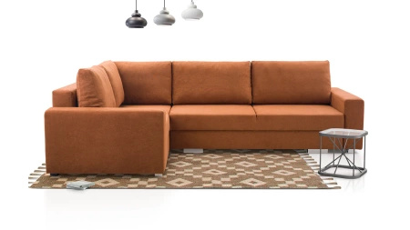 Narożnik TORNADO 290x195 cm z funkcją spania