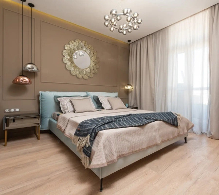 Lustro Okrągłe DAHLIA – Dekoracyjna Rama z Metaloplastyki w Stylu Glamour