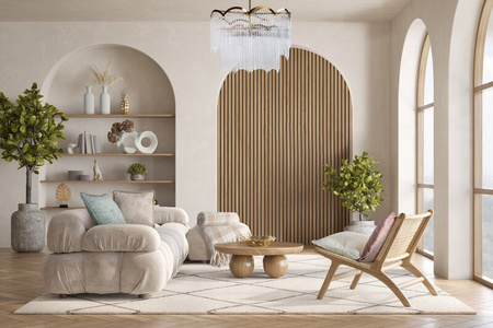 POSZEWKA ADIA 45 X 45 CM PUDROWY