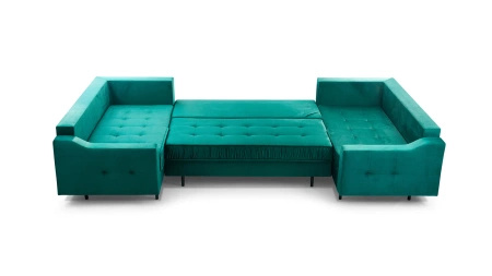 Narożnik AKITA U 365x185 cm z funkcją spania