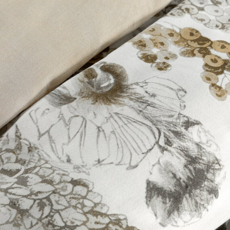 KOMPLET POŚCIELI SATYNOWEJ SPRING 49 140 X 200 CM BIAŁY