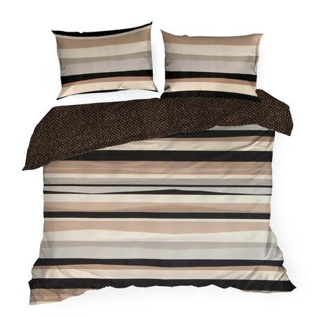 KOMPLET POŚCIELI ESPRIT 04 160 X 200 CM BEŻOWY