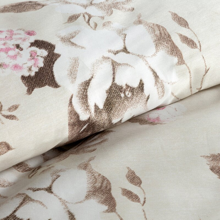 KOMPLET POŚCIELI SATYNOWEJ SPRING 45 140 X 200 CM BEŻOWY