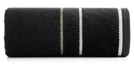 RĘCZNIK NEL (10) 70 X 140 CM CZARNY