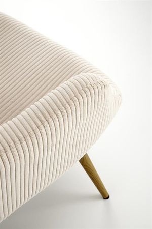 AMARO fotel wypoczynkowy, kremowy (1p=1szt)