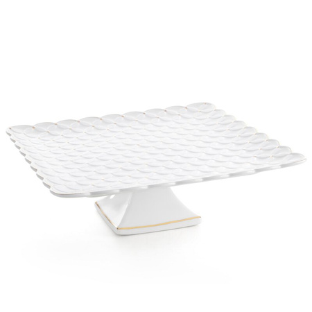 PATERA DEKORACYJNA BELIA (07) 32 X 32 X 10 CM KREMOWY