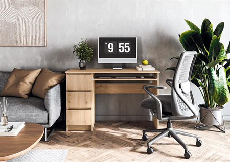 CINO biurko, dąb artisan (2p=1szt)