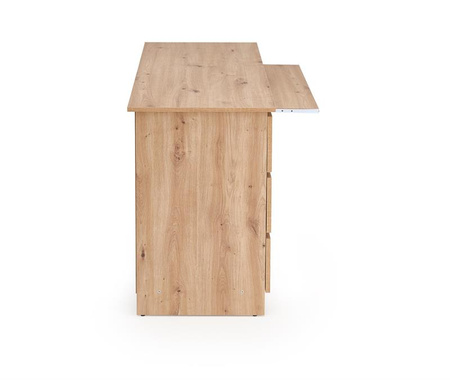 CINO biurko, dąb artisan (2p=1szt)