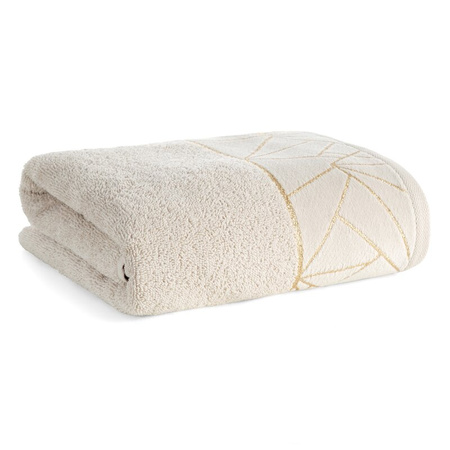 RĘCZNIK CLEO (03) 70 X 140 CM BEŻOWY