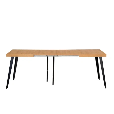 Stół rozkładany MINIMAX typ V 120 / 320 cm laminat dąb jasny