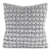 POSZEWKA VELVET 193 45 X 45 CM SREBRNY