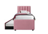 RUSSO 90 cm łóżko różowy (4p=1szt)