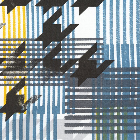 KOMPLET POŚCIELI W PUDEŁKU MANDY 220 X 200 CM NIEBIESKI