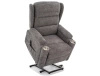 Fotel rozkładany Minos Raven szary
