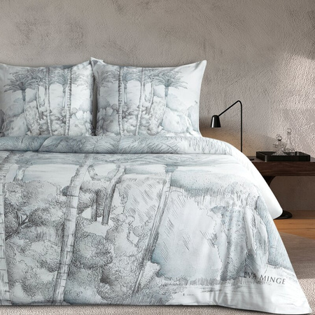 POŚCIEL SKYE 220 X 200 CM JASNOSZARY