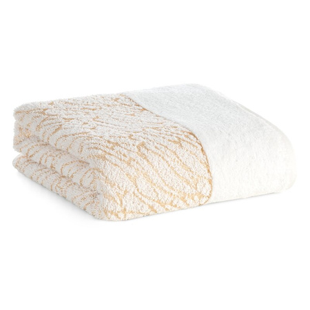 RĘCZNIK NOLA (01) 70 X 140 CM KREMOWY