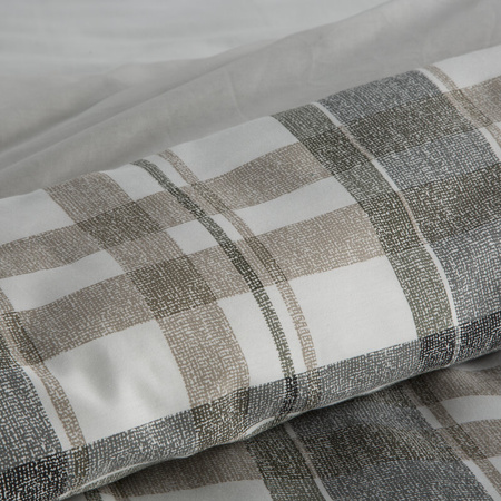 KOMPLET POŚCIELI SATYNOWEJ SPRING 58 220 X 200 CM SZARY