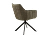 Zestaw 2 krzeseł Azalia Brego oliwkowy