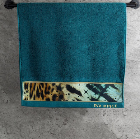 RĘCZNIK EVA 15 50 X 90 CM CIEMNOTURKUSOWY