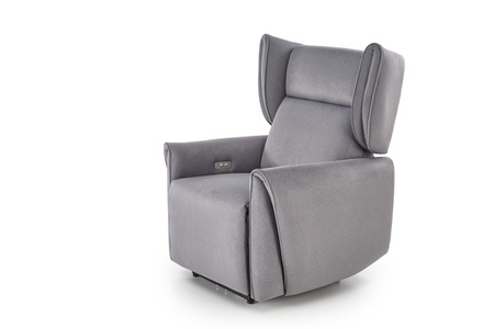 GELATO fotel wypoczynkowy popielaty (2p=1szt)