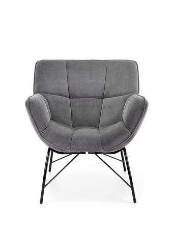 BELTON fotel wypoczynkowy popielaty (1p=1szt)