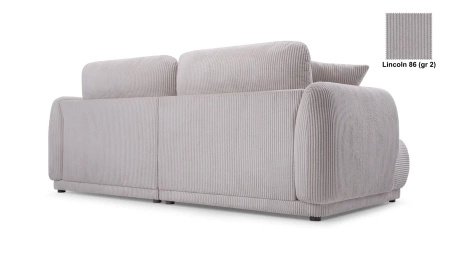 Nowoczesna sofa do salonu Chacco 206x102 cm z poduchami, tapicerowane plecy