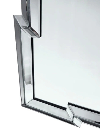 Lustro prostokątne Lante 80/120cm w misternej ramie z oryginalnymi wcięciami