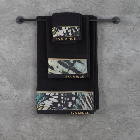 RĘCZNIK EVA 15 50 X 90 CM CZARNY