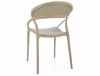 Zestaw 4 krzeseł Glis II beżowy