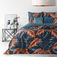 KOMPLET POŚCIELI SATYNOWEJ OVIEDO 160 X 200 CM WIELOKOLOROWY