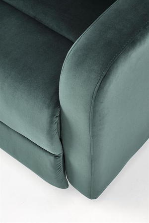 WONDER fotel rozkładany z funkcją kołyski, ciemno zielony (2p=1szt)