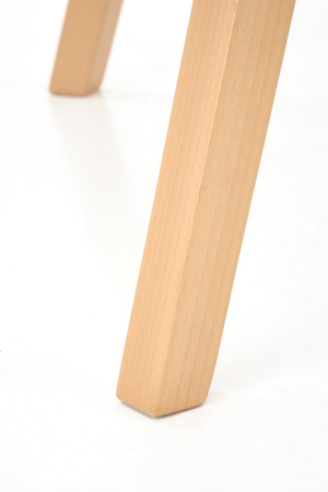 RUBEN stół kolor blat - kaszmir, nogi - naturalny (102-142x102x75 cm) (2p=1szt)