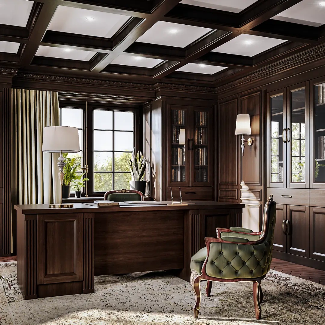 eleganckie biurka do gabinetu