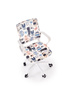 ORIS fotel obrotowy, wielokolorowy