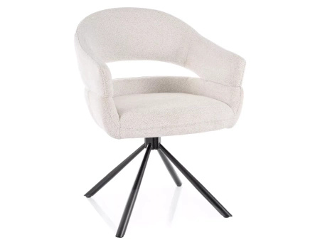 Zestaw 2 krzeseł Borgo Raven beżowy