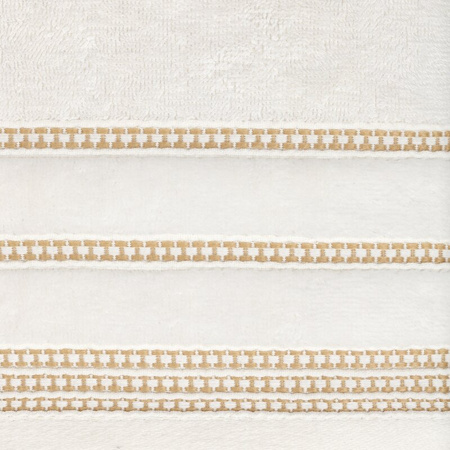 RĘCZNIK AMANDA (01) 70 X 140 CM KREMOWY