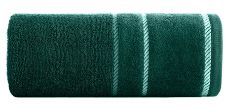 RĘCZNIK NEL (07) 70 X 140 CM CIEMNOZIELONY