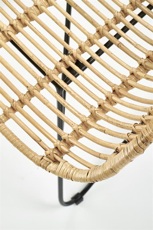 INDIANA fotel wypoczynkowy rattan naturalny (2p=1szt)