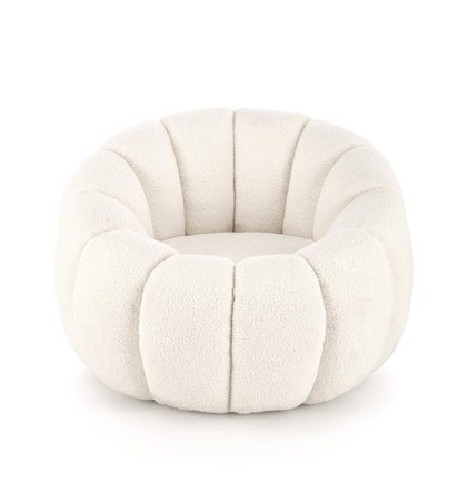 GASPAR fotel wypoczynkowy kremowy (1p=1szt)