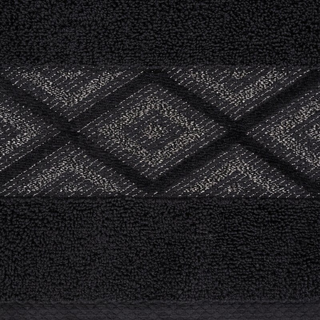 RĘCZNIK AZARI (06) 70 X 140 CM CZARNY