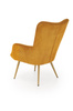 AMARO fotel wypoczynkowy, musztardowy (1p=1szt)